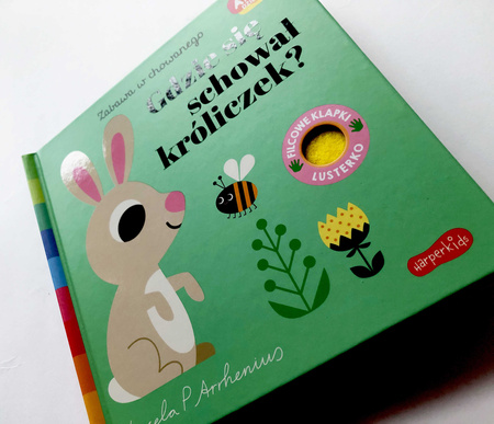 Gdzie się schował króliczek? Akademia Mądrego Dziecka. Zabawa w chowanego