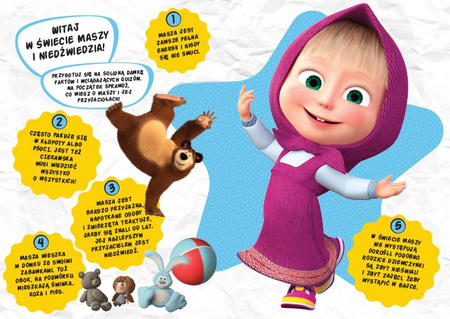 Masza i Niedźwiedź. Księga quizów i faktów