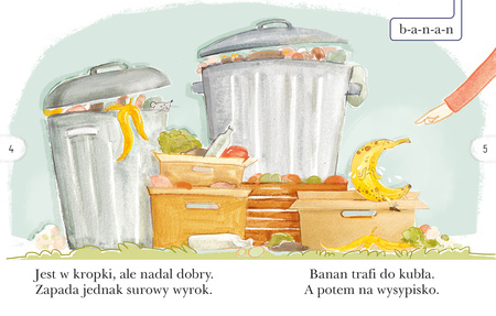 Samotny banan. Czytam sobie Eko. Poziom 1