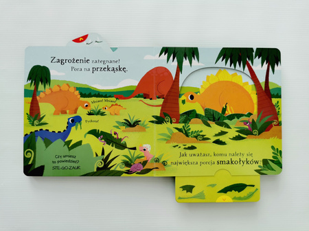 Stegozaur. Akademia Mądrego Dziecka. Poznajmy dinozaury