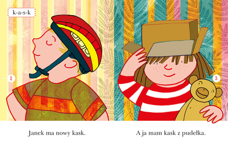 Basia i kask. Czytam sobie. Poziom 1