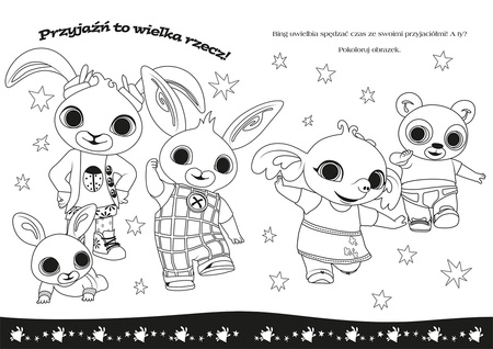 Bing. Moja pierwsza książeczka. Kolorowanka i zadanka