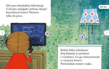 Marta i zagadka starego lustra. Czytam sobie. Poziom 2