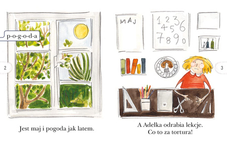 Wakacje Adelki. Czytam sobie. Poziom 1