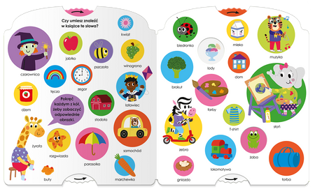 Moje pierwsze słowa. Akademia Mądrego Dziecka. Moje pierwsze