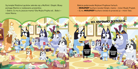Bluey. Chlup, chlup, Święta! Moja czytanka
