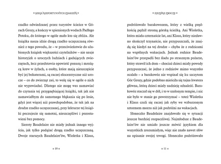 Zjezdne zbocze. Seria Niefortunnych Zdarzeń. Tom 10