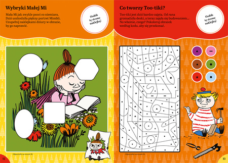 Muminki. 100 naklejek