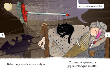 Baba Jaga na deskorolce. Czytam sobie. Poziom 1