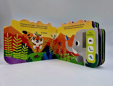 Tygrys Karmel. Akademia Mądrego Dziecka. Bajka z ogonkiem