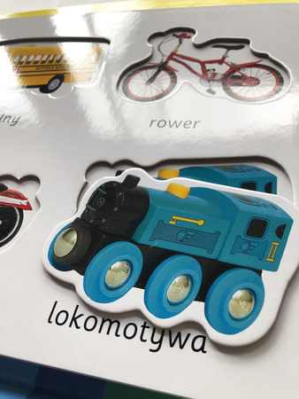 Pojazdy. Akademia mądrego dziecka. Kolorowy świat malucha