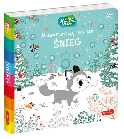 Śnieg. Akademia Mądrego Dziecka. Niesamowity spacer