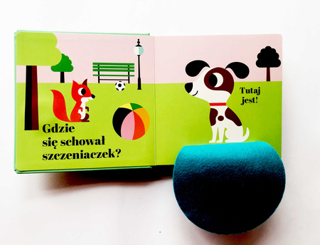 Gdzie się schował króliczek? Akademia Mądrego Dziecka. Zabawa w chowanego