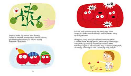 Pomidory. Akademia Mądrego Dziecka. Wiem, co jem!