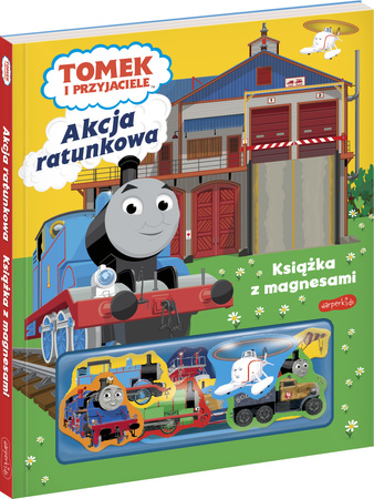 Tomek i przyjaciele. Akcja ratunkowa. Książka z magnesami