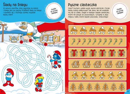 Smerfy. 100 naklejek. Nowe przygody