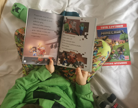 Moby w świecie podstawowym. Minecraft. Tryb czytania