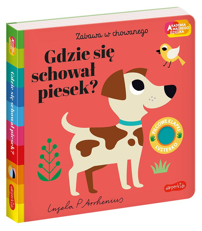 Gdzie się schował piesek? Akademia Mądrego Dziecka. Zabawa w chowanego