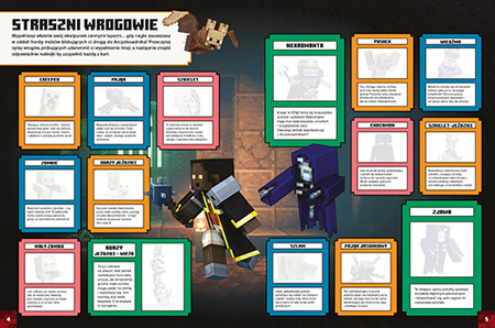 Minecraft Dungeons. Księga naklejek