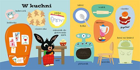 100 słów na co dzień. Bing. Książka z otwieranymi okienkami