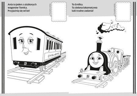 Tomek i przyjaciele. Koloruj i naklejaj 2