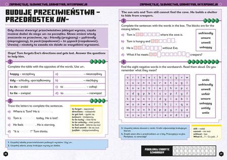 Minecraft. Język angielski. Megazadania 7+