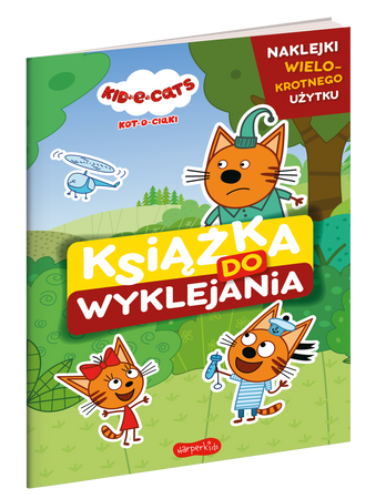 Kot-o-ciaki. Książka do wyklejania