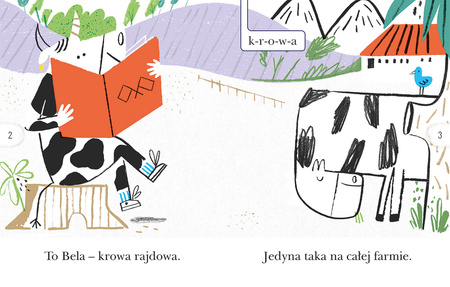 Rajdowa krowa. Czytam sobie. Poziom 1