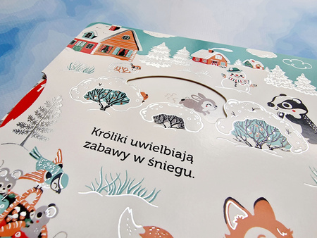 Śnieg. Akademia Mądrego Dziecka. Niesamowity spacer