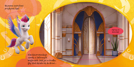 Gdzie jest jajo? My Little Pony. Nowe pokolenie. Książka z otwieranymi okienkami