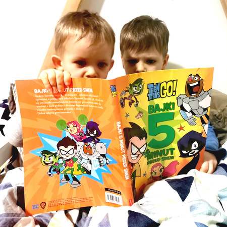 Młodzi Tytani Akcja! Bajki 5 minut przed snem.