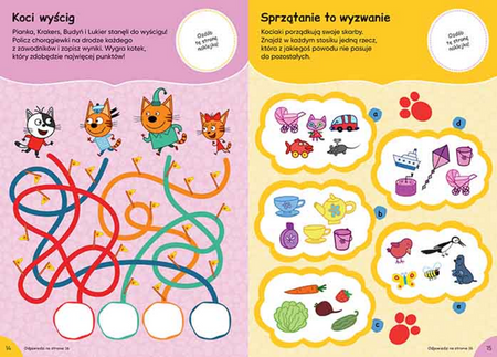 Kot-o-ciaki 100 naklejek