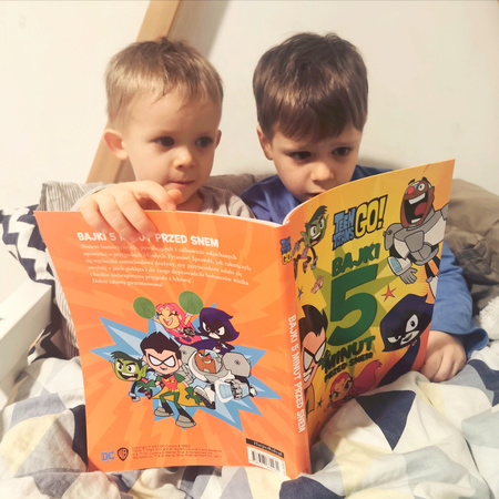 Młodzi Tytani Akcja! Bajki 5 minut przed snem.