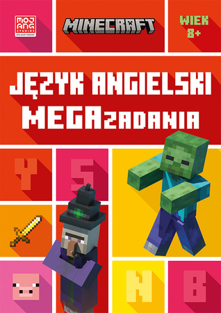 Minecraft. Język angielski. Megazadania 8+