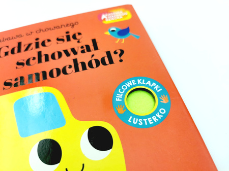 Gdzie się schował samochód? Akademia Mądrego Dziecka. Zabawa w chowanego