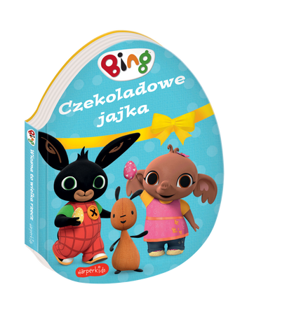 Czekoladowe jajka. Bing. Książeczki kartonowe