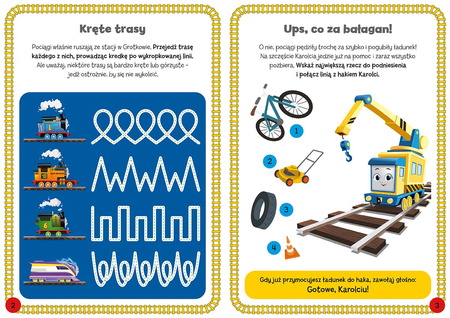Tomek i przyjaciele. Moja pierwsza książeczka. Kolorowanka i zadanka