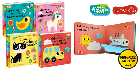 Gdzie się schował jednorożec? Akademia Mądrego Dziecka. Zabawa w chowanego