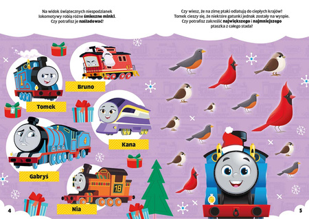 Tomek i przyjaciele. Zimowy zeszyt zadań z naklejkami