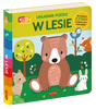 W lesie. Akademia Mądrego Dziecka. Układam puzzle