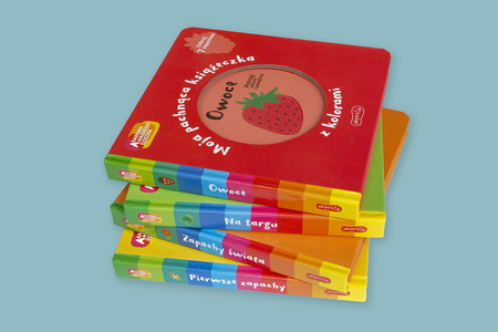 Zapachy świata. Akademia mądrego dziecka. Moja pachnąca książeczka z kolorami