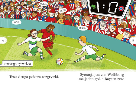 Lewy, gola! Czytam sobie. Poziom 1