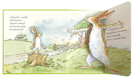 Nawet nie wiesz, jak bardzo cię kocham. Pop-up