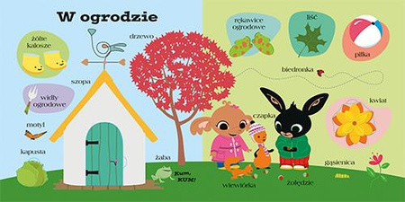 100 słów na co dzień. Bing. Książka z otwieranymi okienkami