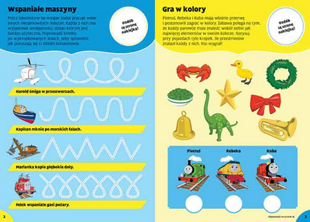 Tomek i przyjaciele. 100 naklejek