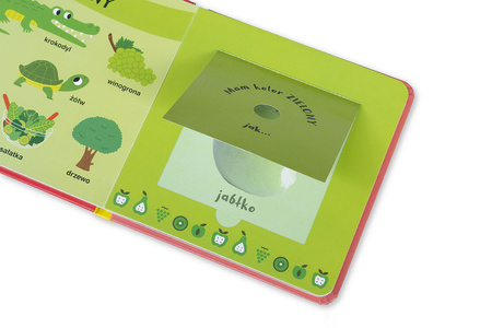 Owoce. Akademia Mądrego Dziecka. Moja pachnąca książeczka z kolorami