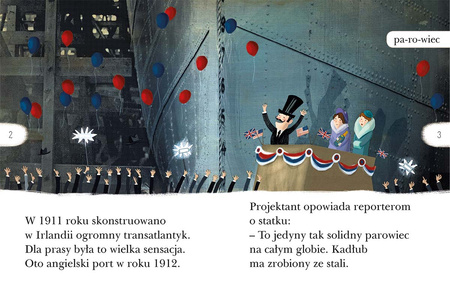 Historia pewnego statku. O rejsie "Titanica". Czytam sobie. Poziom 2