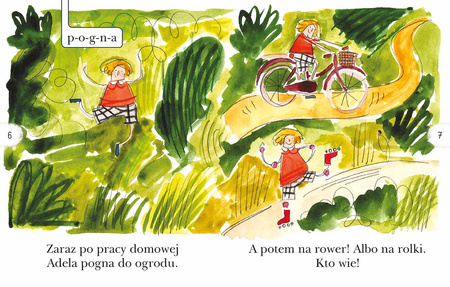 Wakacje Adelki. Czytam sobie. Poziom 1