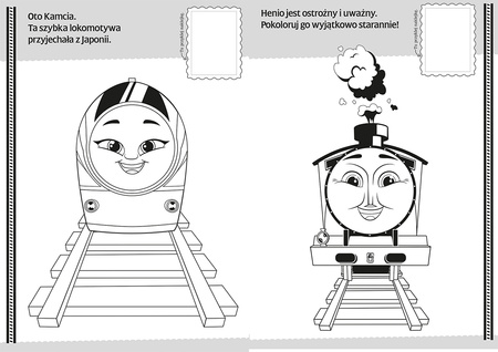 Tomek i przyjaciele. Koloruj i naklejaj 2