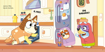 Bluey. Babunie. Moja czytanka